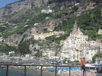 Vista panoramica su Amalfi